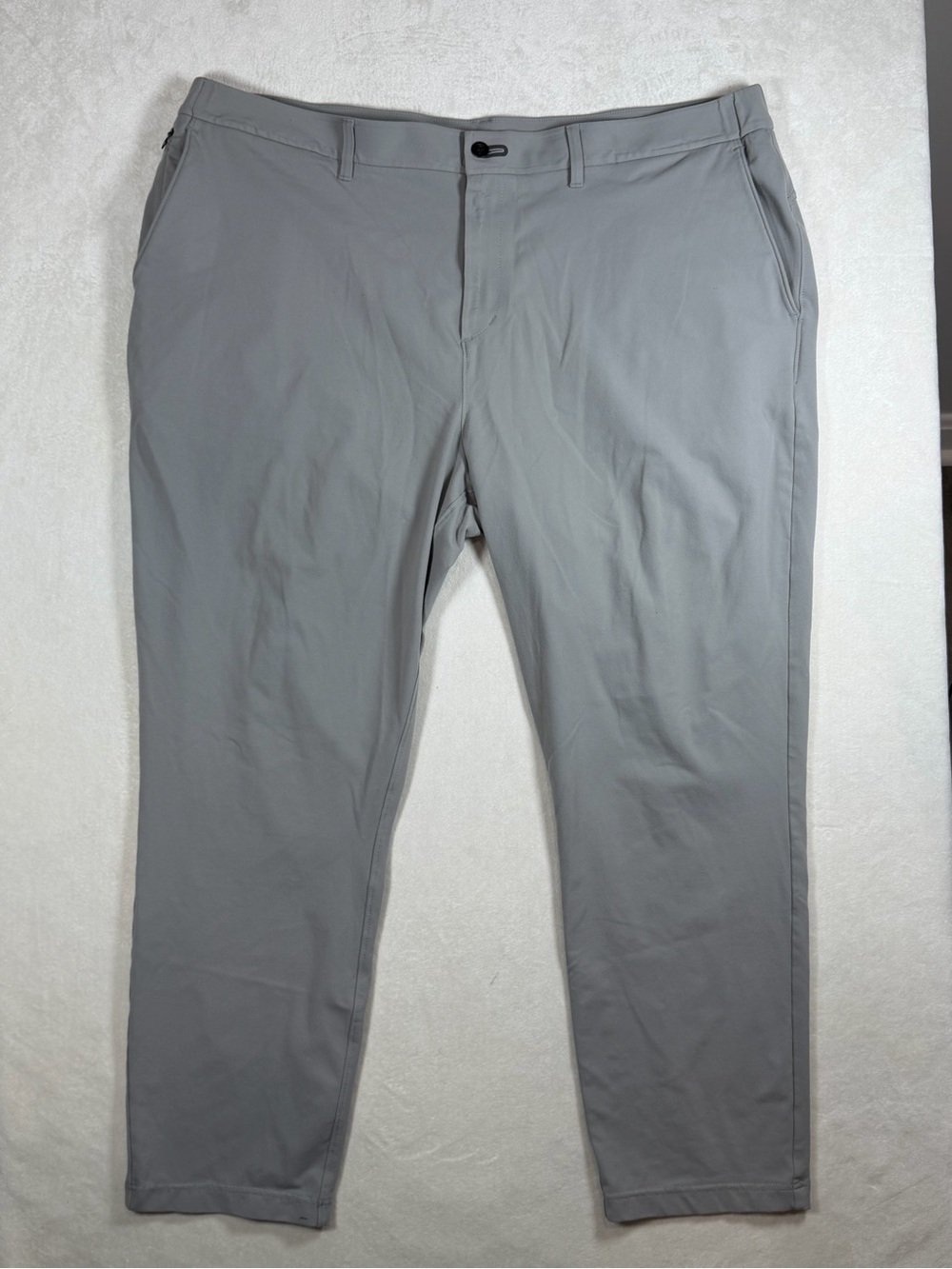 Men's Public Rec 44W 30L Straight Gray Performance Stretch Wicking Chino Pants